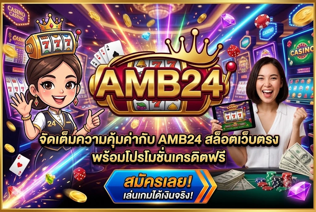 AMB24 สล็อตเว็บตรง